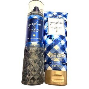 Bath & Body Works Gingham 2pc Set NEW